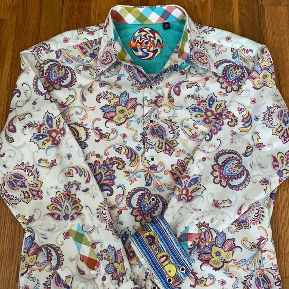 Robert Graham printed button up